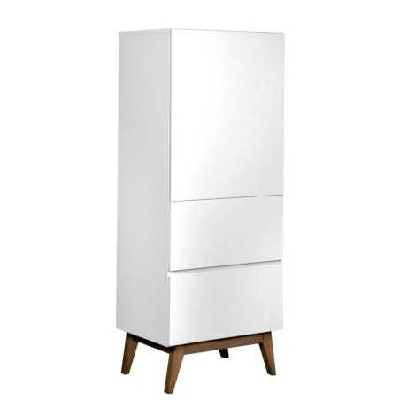 ARMOIRE 1 PORTE TRENDY BLANC