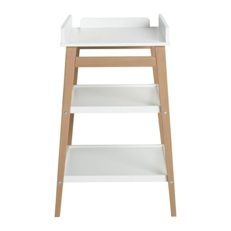 TABLE A LANGER HIP BLANC NATUREL