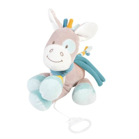 PELUCHE MUSICALE TIM LE CHEVAL TIM   TILOO