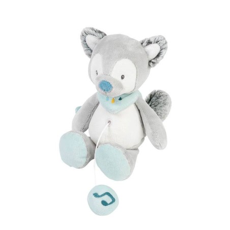 MINI PELUCHE MUSICALE TILOO LE LOUP TIM   TILOO
