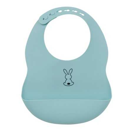 BAVOIR SILICONE BLEU CLAIR