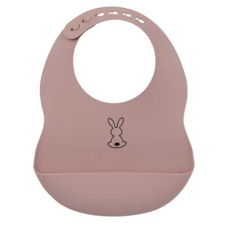 BAVOIR SILICONE VIEUX ROSE