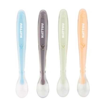 SILICONE SET 4 CUILLERES