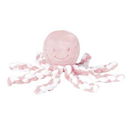PELUCHE PIEUVRE LAPIDOU ROSE PASTEL