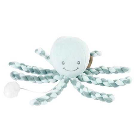 PELUCHE MUSICALE PIEUVRE VERT