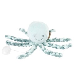 PELUCHE MUSICALE PIEUVRE VERT