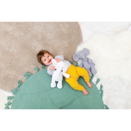 PELUCHE TRICOT GRIS TEMBO