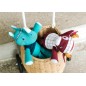 MARIUS RHINO PELUCHE CALINE