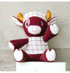 ROSALIE VACHE PELUCHE CALINE