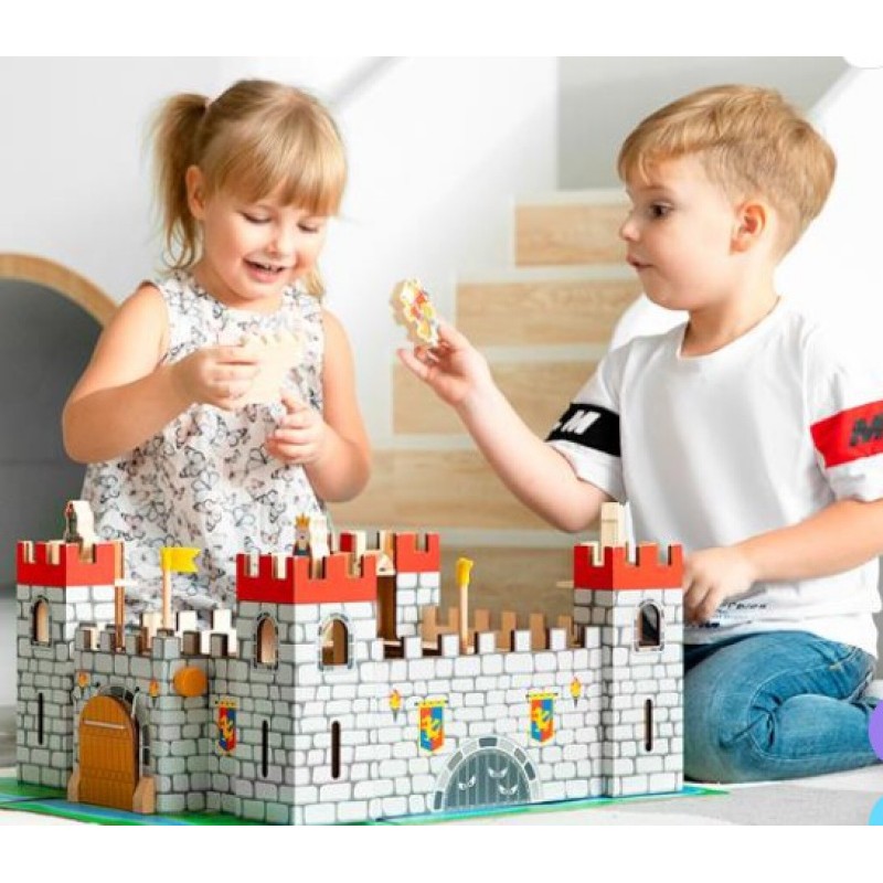 JEU DE CASTEL EN BOIS
