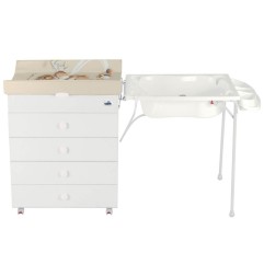 SUPPORT DE BAIGNOIRE POUR COMMODE ASIA