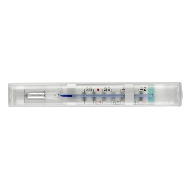 THERMOMETRE EN VERRE AU GALLIUM