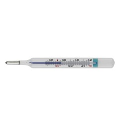 THERMOMETRE EN VERRE AU GALLIUM