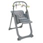 CHAISE HAUTE POLLY MAGIC RELAX - 4 ROUES  CERULEAN