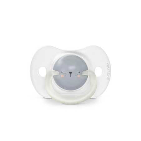 SUCETTES X2 NIGHT&DAY 0-6M GRIS FONCE