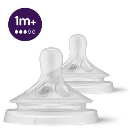 SCY963/02 2 TETINES NATURAL 3.0 1M+