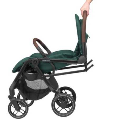 MC SOHO ESSENTIAL GREEN (BLACK FRAME & BROWN LEATHER)