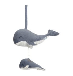 BOITE A MUSIQUE BALEINE OCEAN BLUE