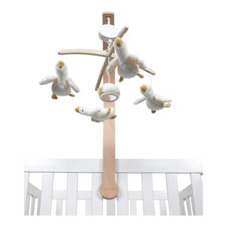 LD MOBILE MUSICAL EN BOIS - LITTLE GOOSE