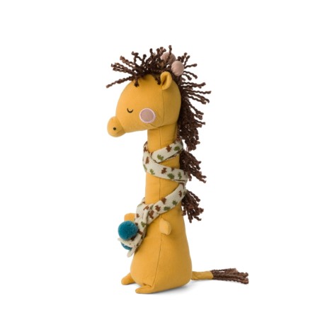 GIRAFE DANNY AVEC ECHARPE 30 CM