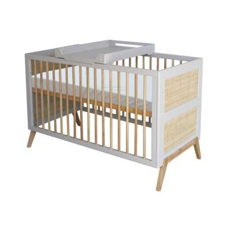MARELIA ROTIN LIT 70X140 MULTI EVOLUTIF FACADE TRESSAGE ROTIN