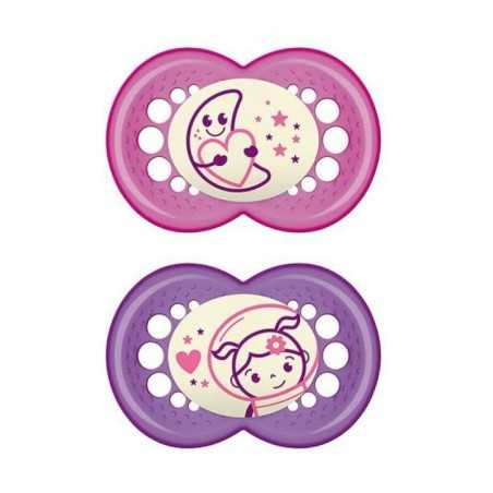 MAM SUCETTE NUIT - A PARTIR DE 18 MOIS - SILICONE