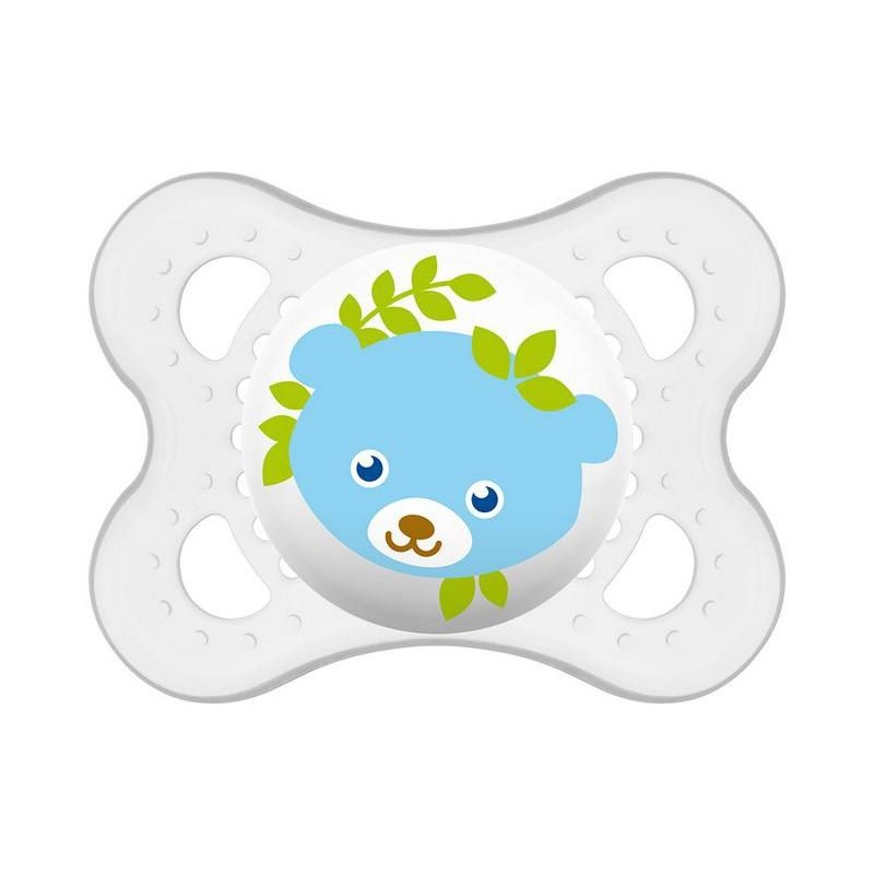 MAM SUCETTE DECOR ANIMAUX - DE 2 A 6 MOIS - SI