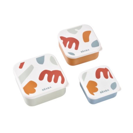 SET DE 3 BOITES A GOUTER PLAYFUL