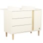 COMMODE 3 TIROIRS +1 PORTE