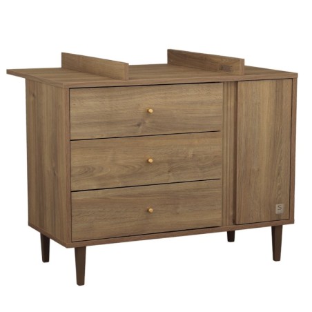 COMMODE 3 TIROIRS +1 PORTE