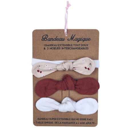 BANDEAU MAGIQUE (1 BANDEAU EXTENSIBLE + 3 NOEUDS)
