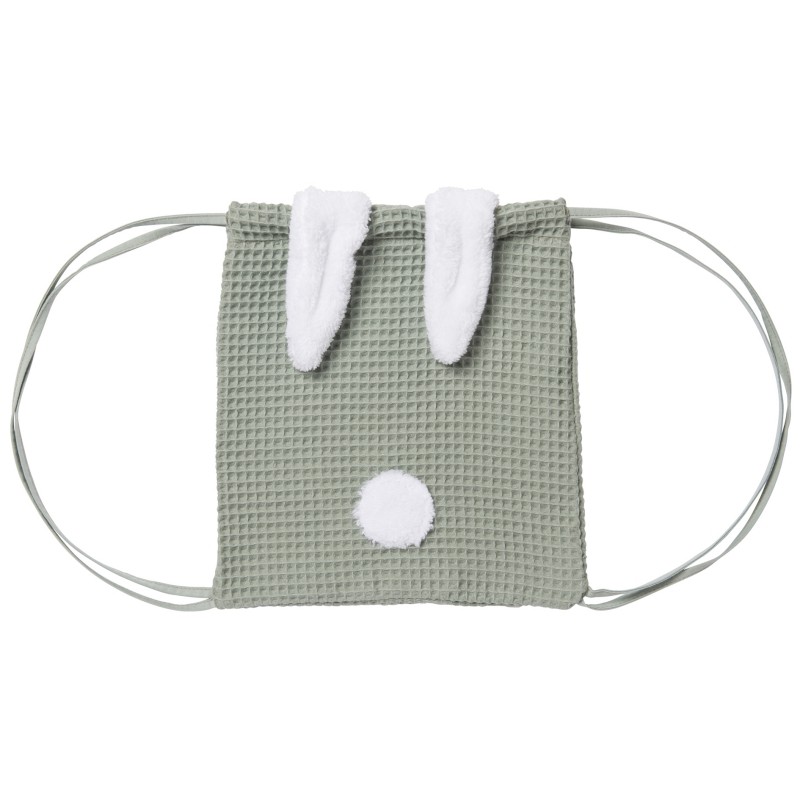 SAC A DOS LAPIN EN NID D'ABEILLE