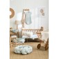 CAPE DE BAIN + GANT RAYE