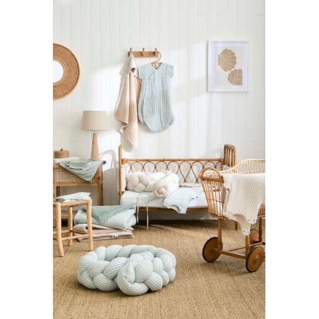 CAPE DE BAIN + GANT RAYE