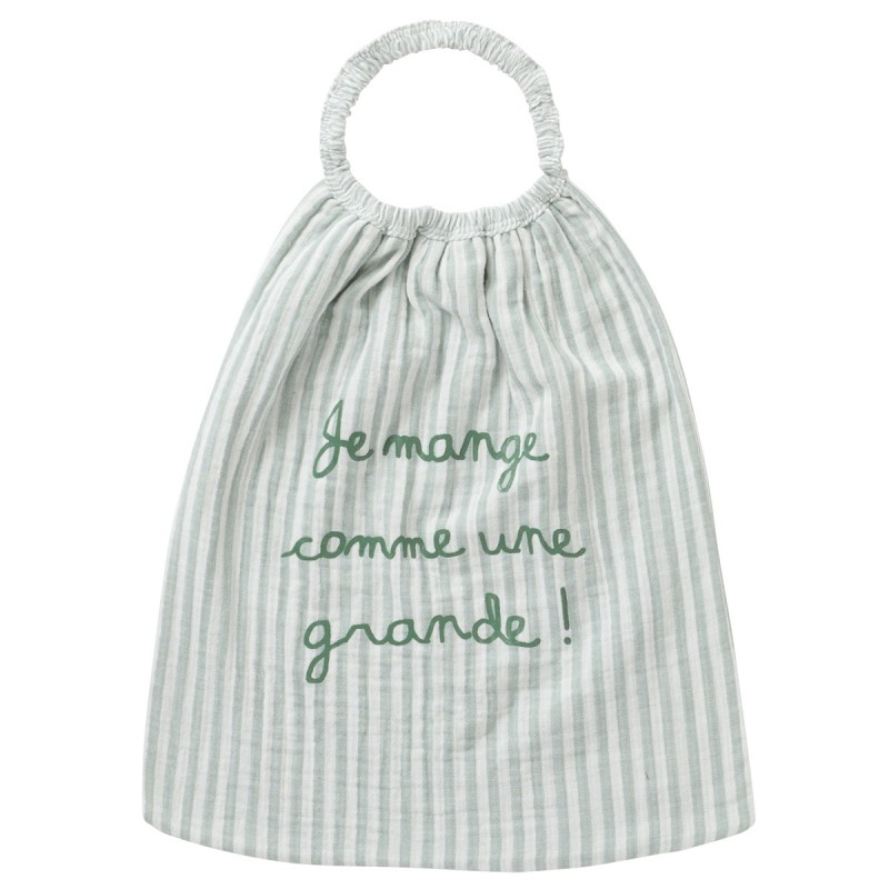 SERVIETTE COMME UNE GRANDE GAZE RAYE