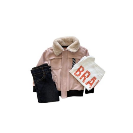 ENSEMBLE 3 PIECES PANTALON VESTE HAUT