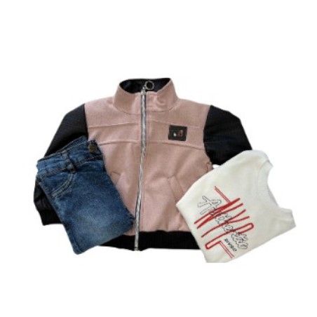 ENSEMBLE 3 PIECES PANTALON VESTE HAUT ML