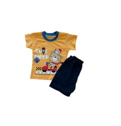 ENSEMBLE SHORT+TEE-SHIRT GARCON