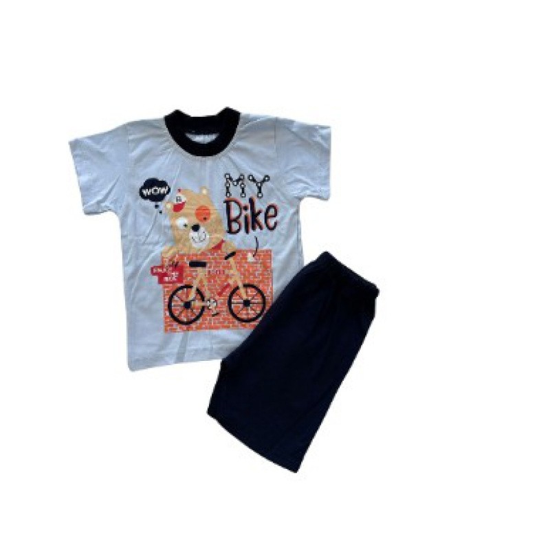 ENS SHORT+TEE-SHIRT GARCON