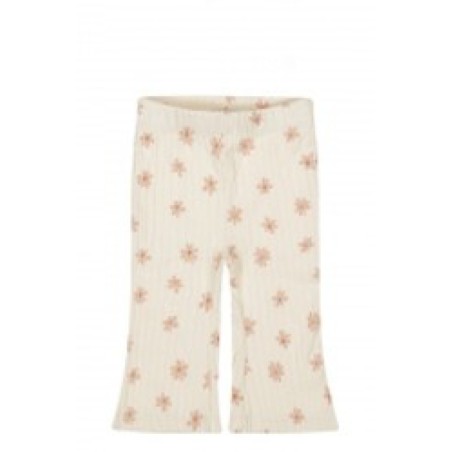 Pantalon fleur rose 9M
