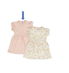 Robe rose rayures 3M