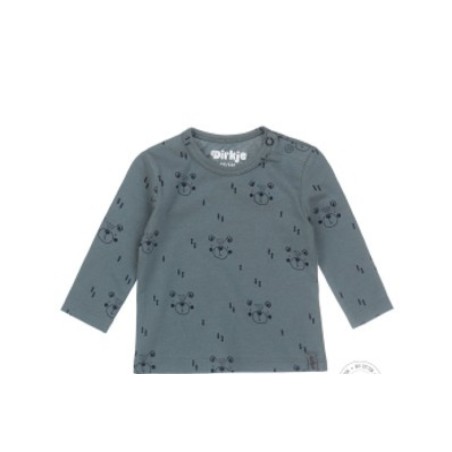 Tee-shirt ML ourson vert 1M