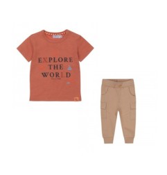 Tee-shirt explorer+pantalon 1M