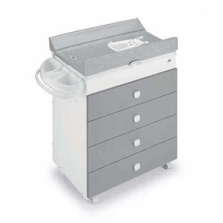 COMMODE ASIA GRIS FUMMEE LAPIN