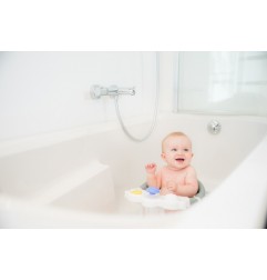 B-SIEGE DE BAIN GRIS/BLANC (6M+)