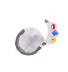 B-SIEGE DE BAIN GRIS/BLANC (6M+)