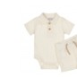 BODY+SHORT BEIGE 6M