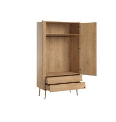 ARMOIRE 2 PORTES BOSQUE BOIS