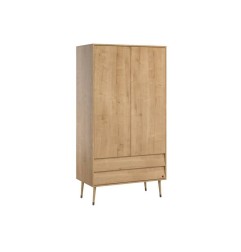 ARMOIRE 2 PORTES BOSQUE BOIS