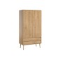 ARMOIRE 2 PORTES BOSQUE BOIS